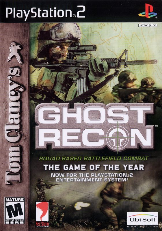 Ghost Recon box art for Playstation 2